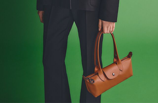 Boxford S Briefcase Blue - Recycled canvas | Longchamp TH