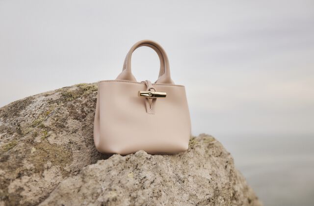 バッグ・カバンその他 Longchamp Le Pliage Filet L bag Eggplant Le Pliage Filet XS Mesh bag Eggplant - Canvas | Longchamp US
