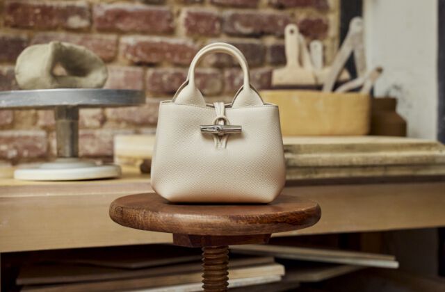 Le Foulonné XL Tote bag Nutmeg - Leather | Longchamp MY