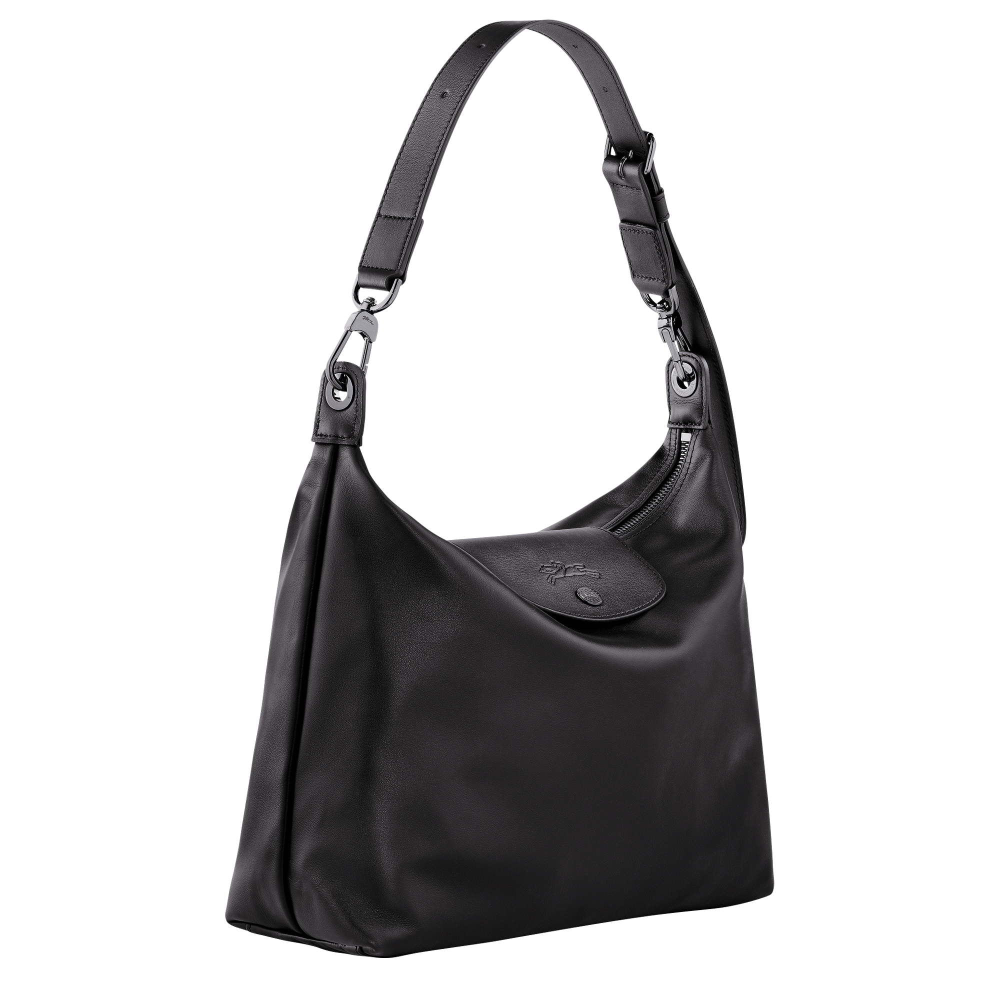 Hobo bag M, Black - View 3 of
6 - zoom in Le Pliage Xtra Hobo bag M, Black