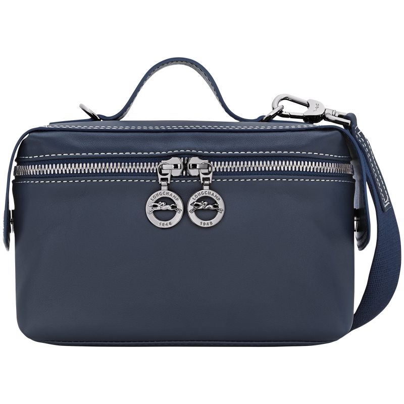 Le Pliage Xtra XS Toolkit bag , Navy - Leather  - View 1 of  3