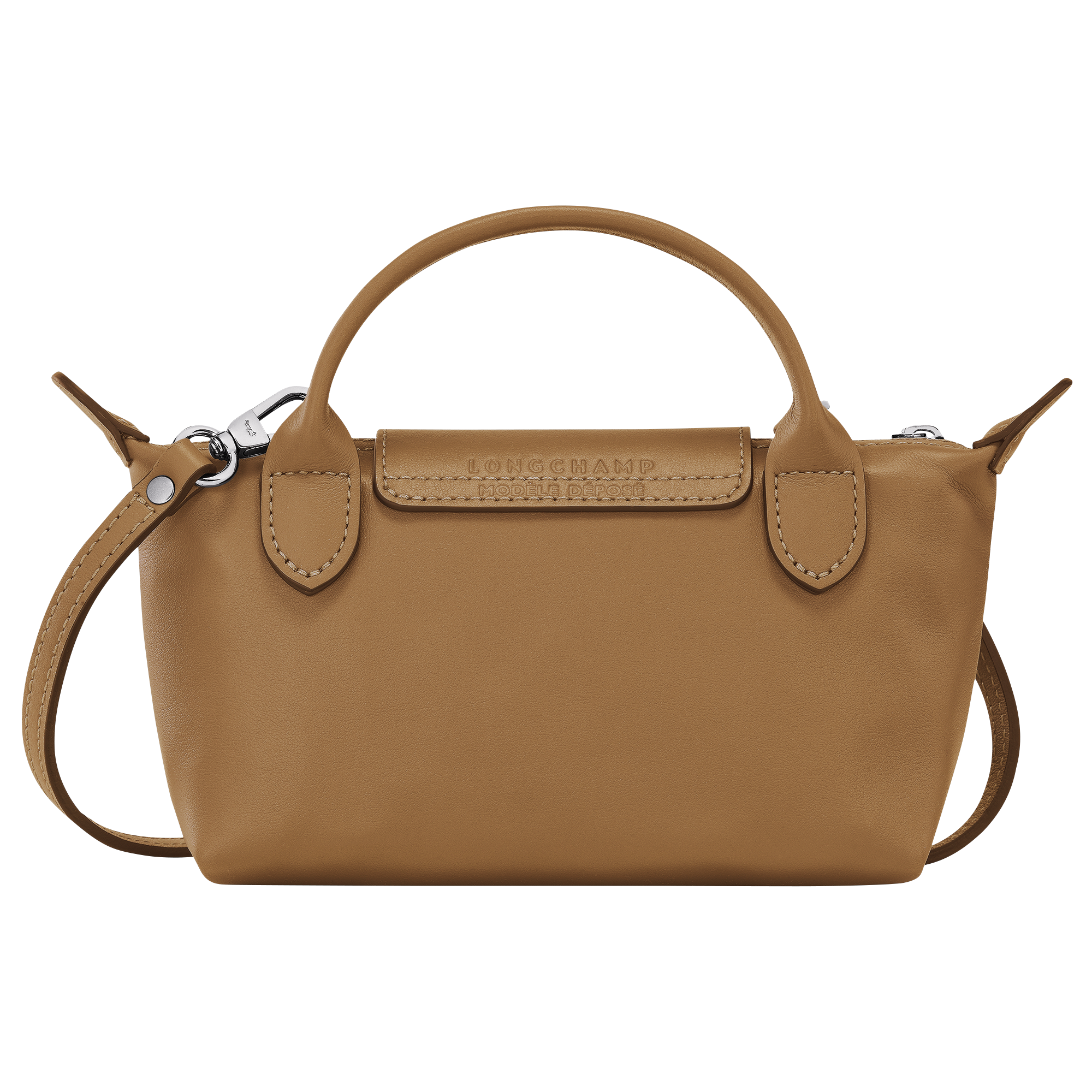 Pouch XS, Tobacco - View 3 of
5 - zoom in Le Pliage Xtra Pouch XS, Tobacco