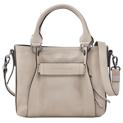 Longchamp 3D S Handbag , Clay - Leather