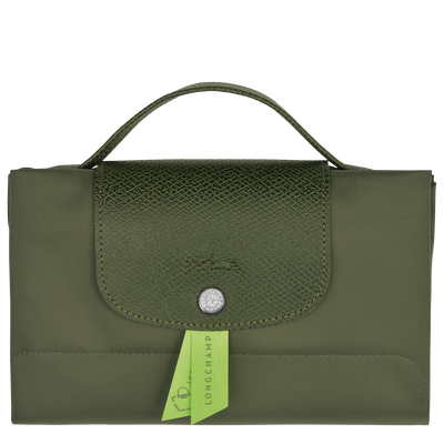 Briefcase S, Forest - View 7 of
7 - zoom in Le Pliage Green Briefcase S, Forest