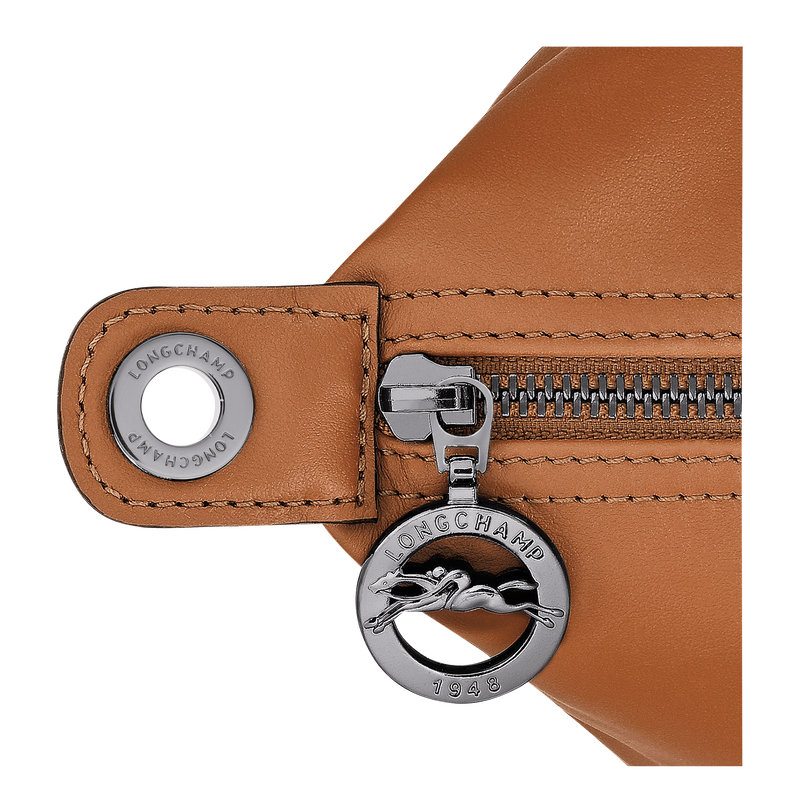 Le Pliage Xtra L Travel bag , Cashew - Leather  - View 5 of  5