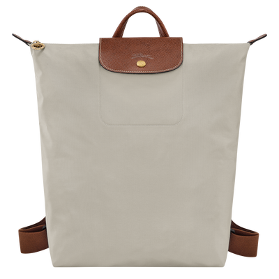 Le Pliage Original M Backpack , Pebble - Recycled canvas