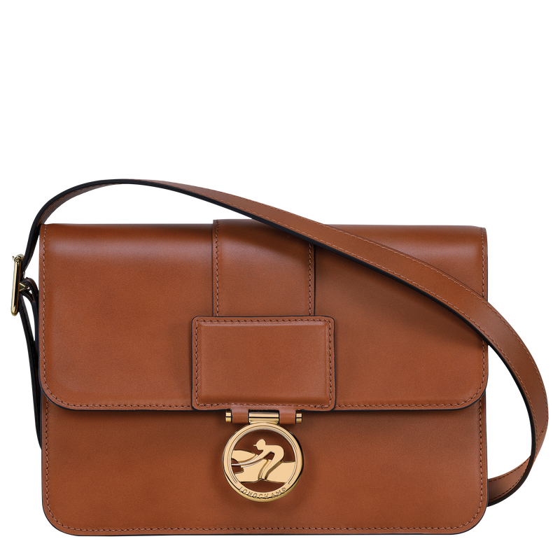 Longchamp leather top crossbody bag