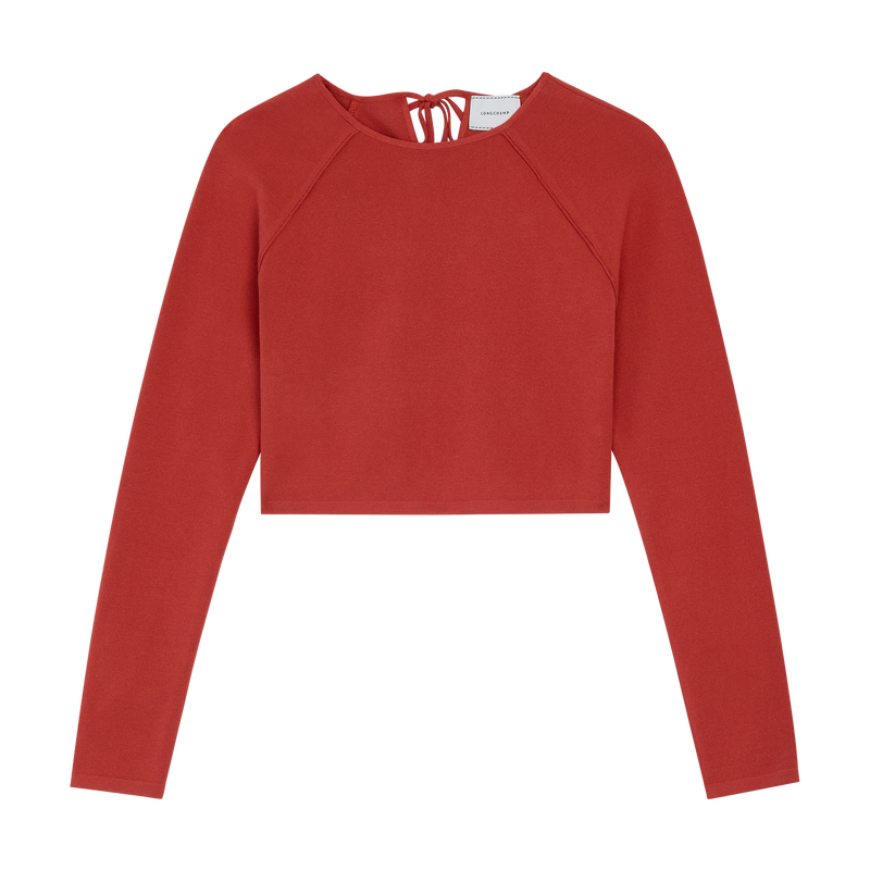 Top , Strawberry - Fluid knit  - View 3 of  5
