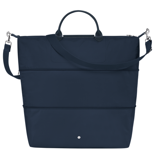 Le Pliage Green Travel bag expandable , Navy - Recycled canvas - View 3 of  5