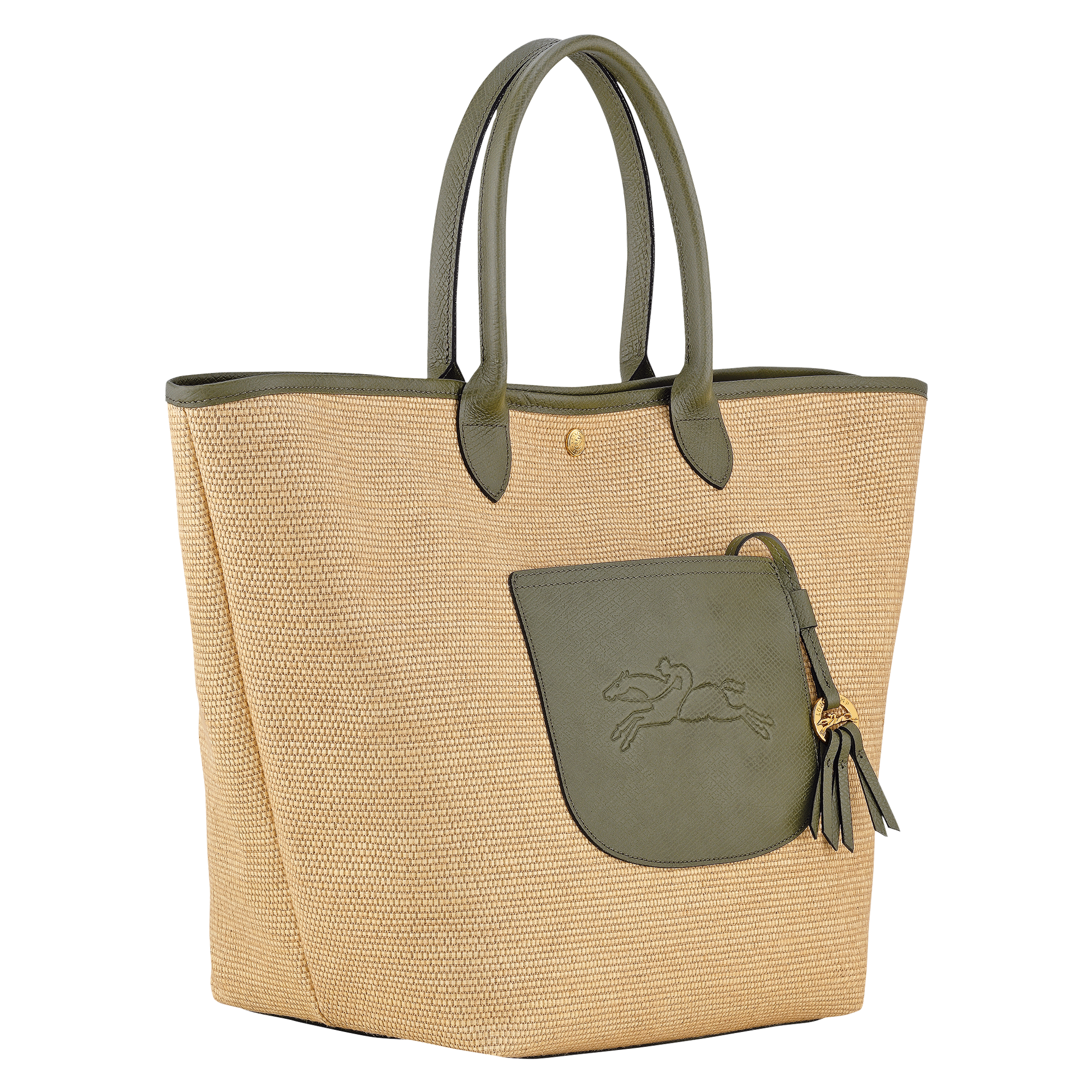 Basket bag L, Artichoke - View 3 of
5 - zoom in Le Pliage Collection Basket bag L, Artichoke