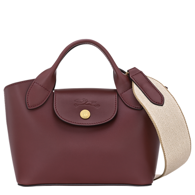 &Eacute;pure XS Tote bag , Burgundy - Leather