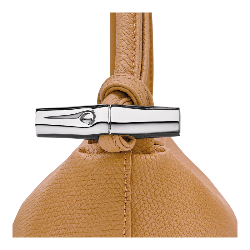 Le Roseau M Shoulder bag , Walnut - Leather  - View 6 of  6