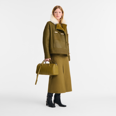 Daylong L Handbag , Olive - Leather