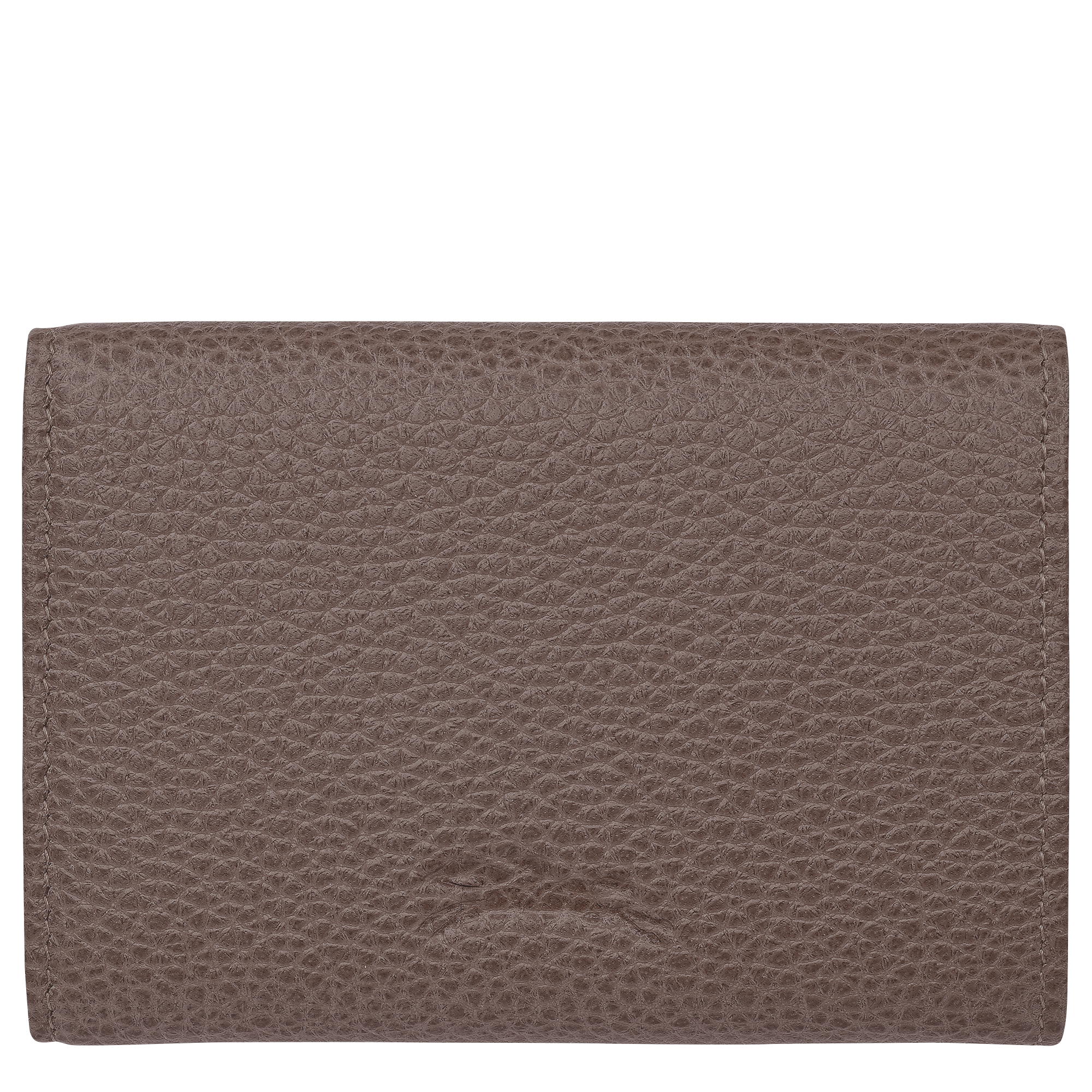 Le Foulonn&eacute; Compact wallet, Taupe