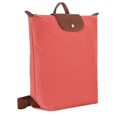 Le Pliage Original M Backpack , Strawberry - Recycled canvas