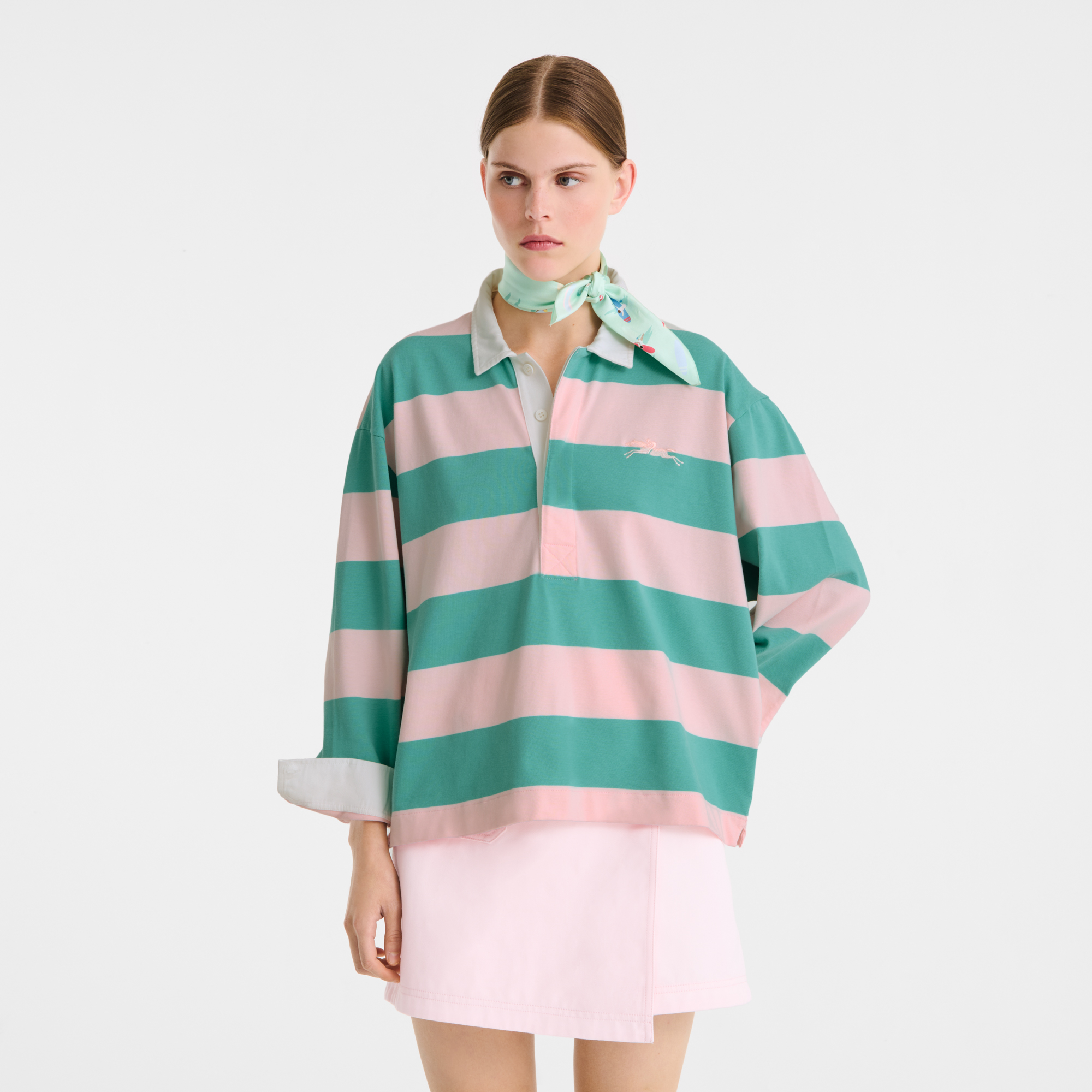 null Polo shirt, Ballerina/Mint