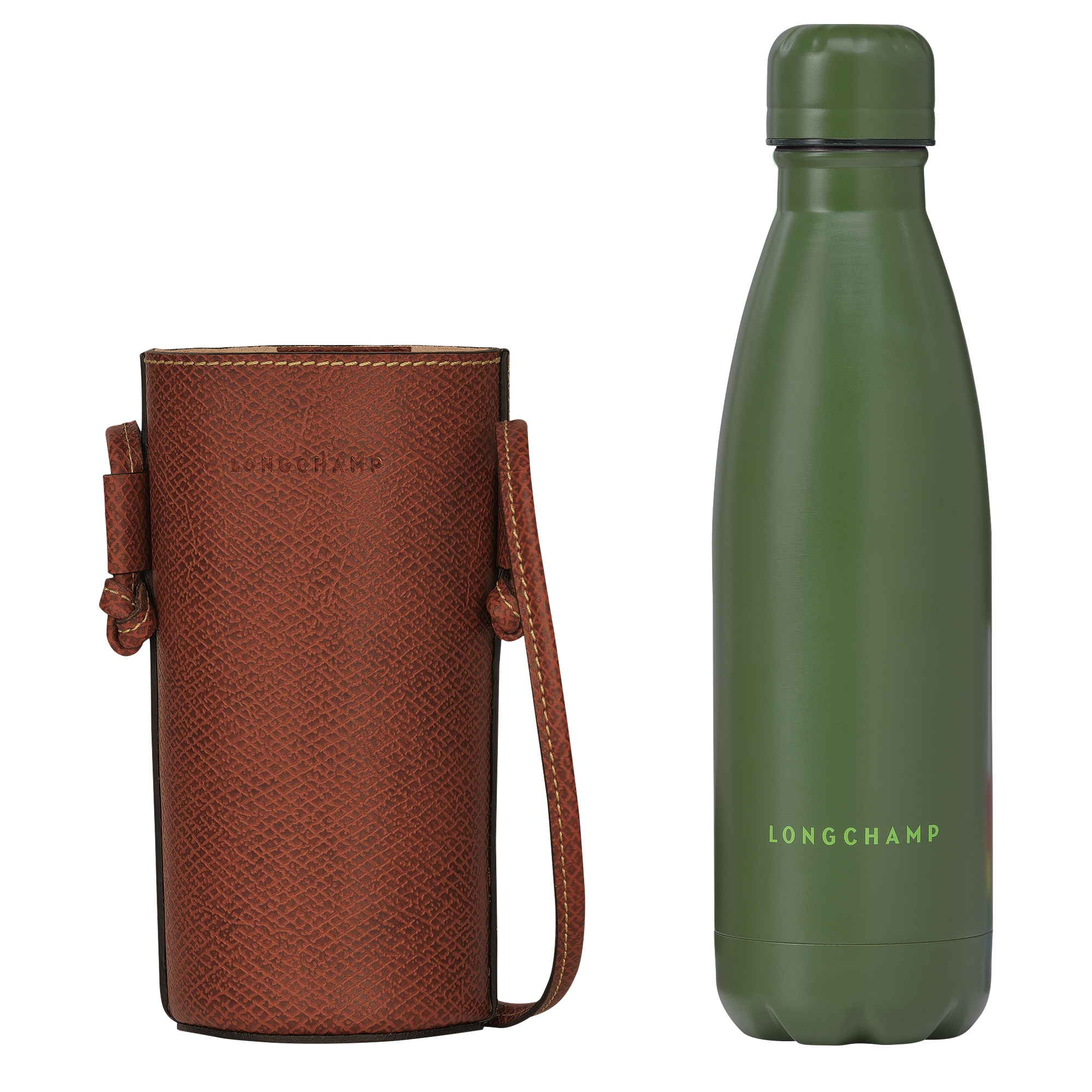 Bottle holder, Brown - View 4 of 
        5 - zoom in Épure Bottle holder, Brown