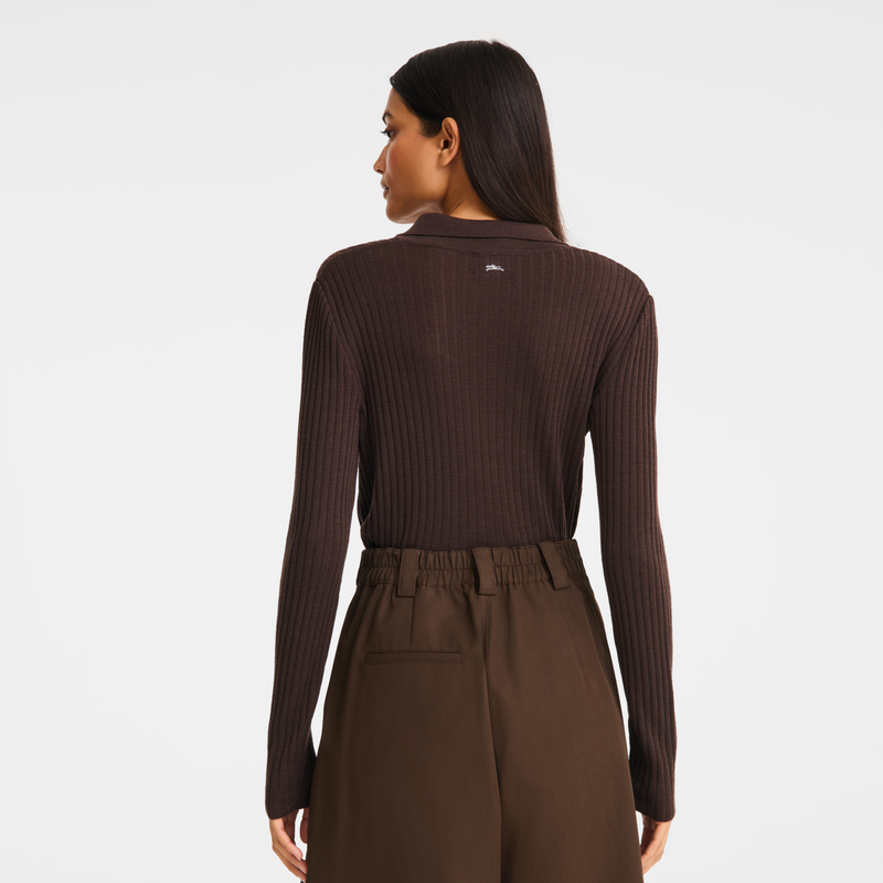 Top , Mocha - Knit  - View 3 of  4