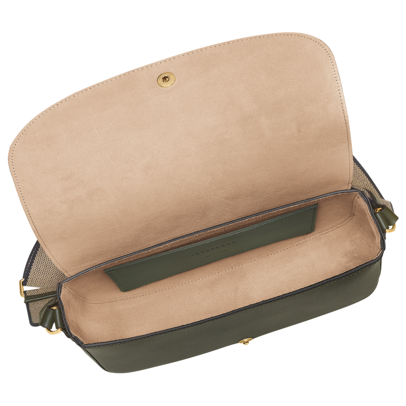 Épure M Crossbody bag , Khaki - Leather  - View 5 of  6