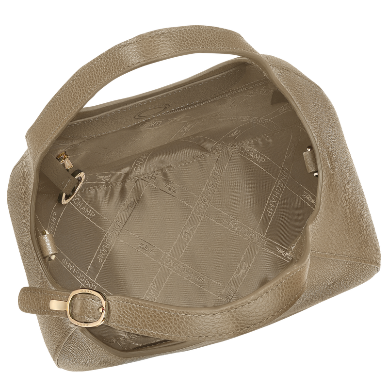 Le Foulonn&eacute; S Handbag , Lichen - Leather  - View 6 of  7