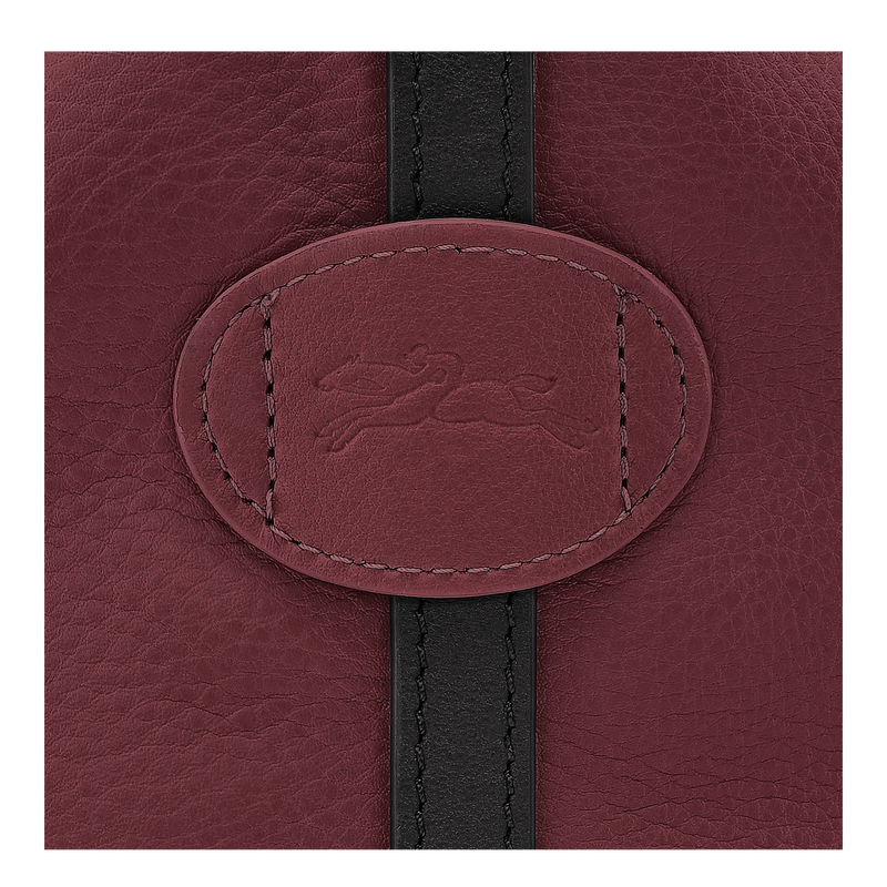 Le Slouchy M Hobo bag , Pomegranate - Leather  - View 6 of  6