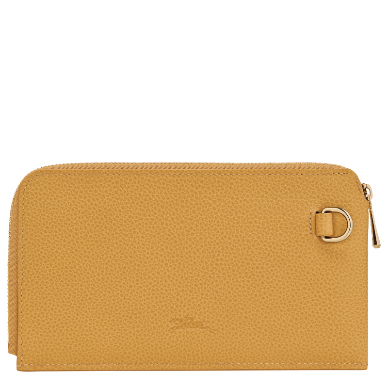 Le Foulonné Pouch , Nutmeg - Leather  - View 2 of  2