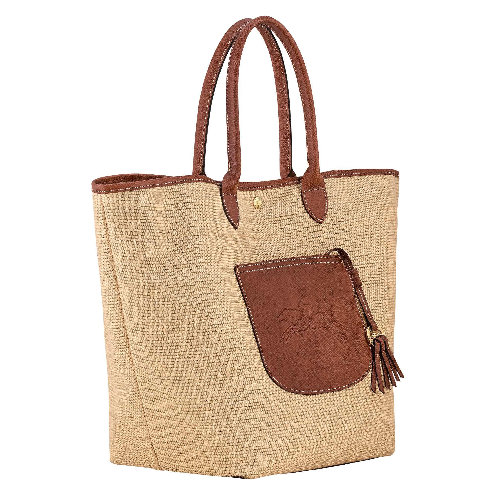 Basket bag L, Brown - View 3 of
5 - zoom in Le Pliage Collection Basket bag L, Brown