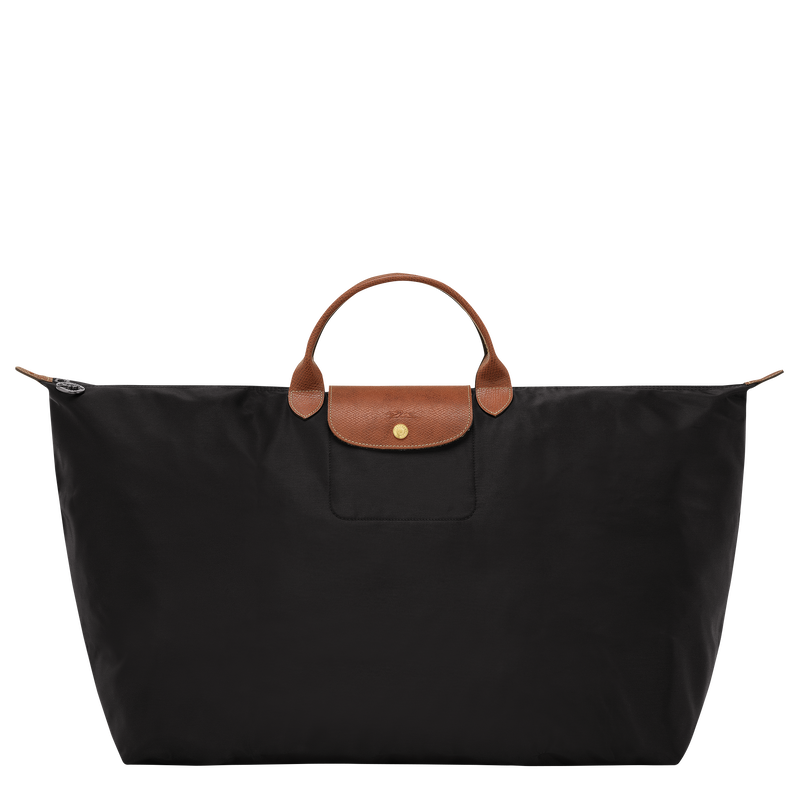 Le Pliage Original XL Travel bag , Black - Recycled canvas  - View 1 of  6