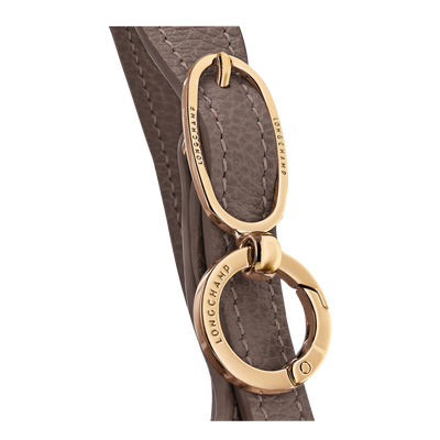 Le Foulonné Handbag S, Taupe