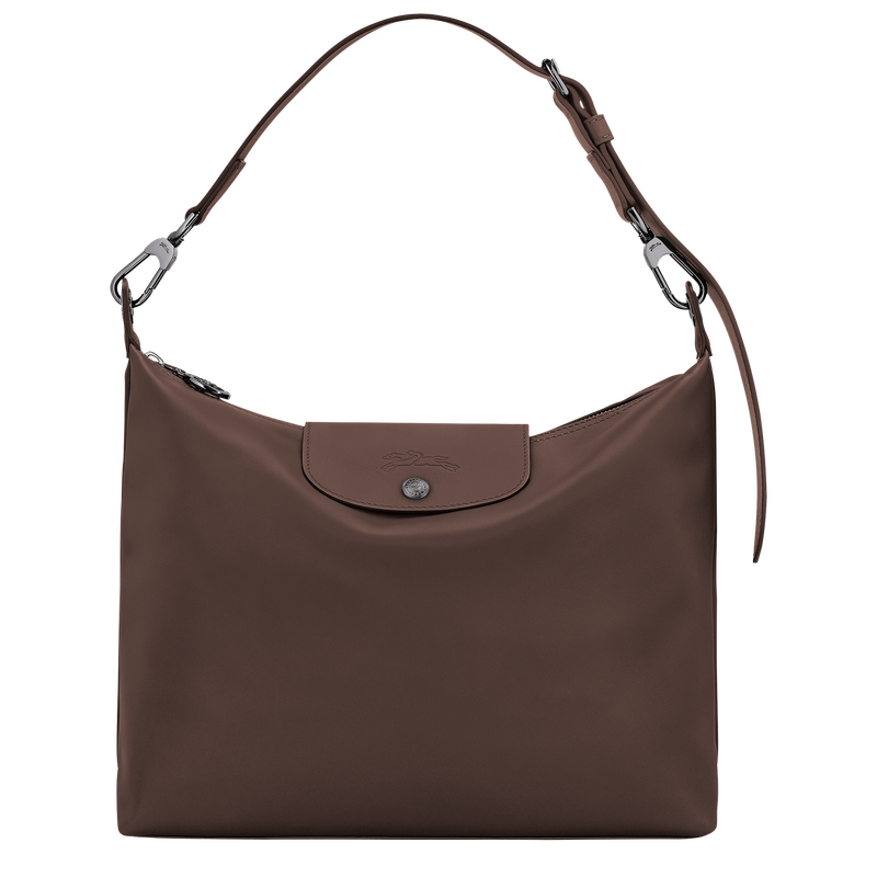 Le Pliage Xtra M Hobo bag , Mocha - Leather  - View 1 of  5