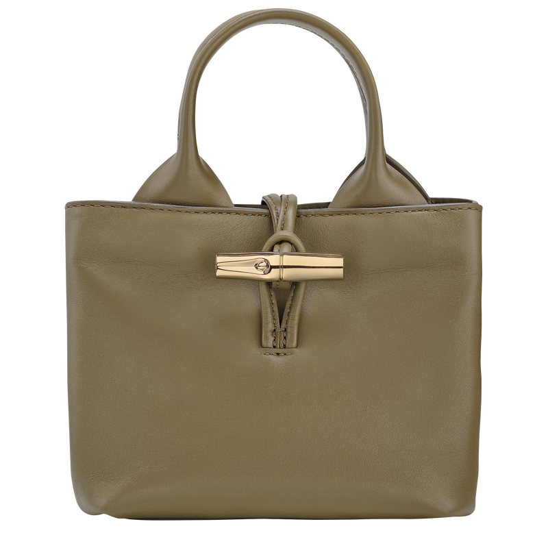 Le Roseau XS Handbag , Olive - Leather  - View 1 of  7