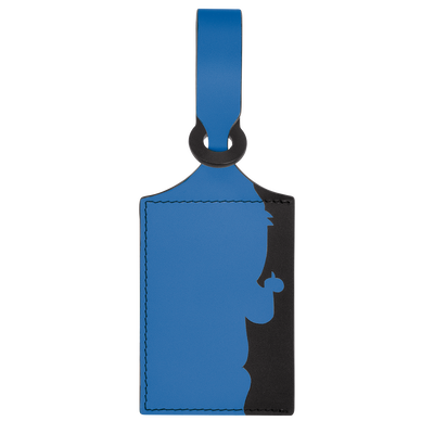 LGP Travel Luggage tag , Cobalt - Leather