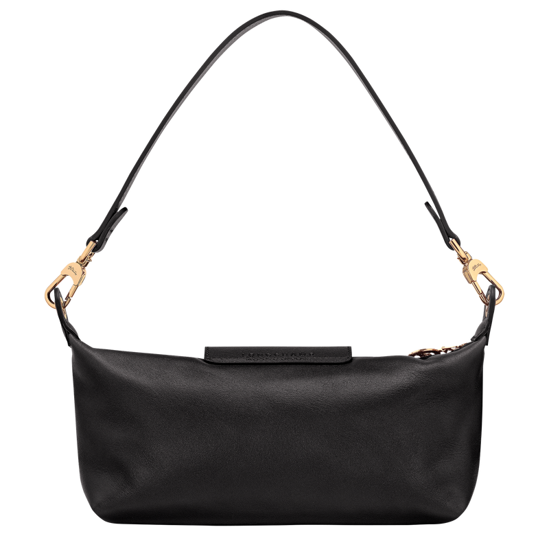 Le Pliage Xtra S Shoulder bag , Black - Leather  - View 4 of  6