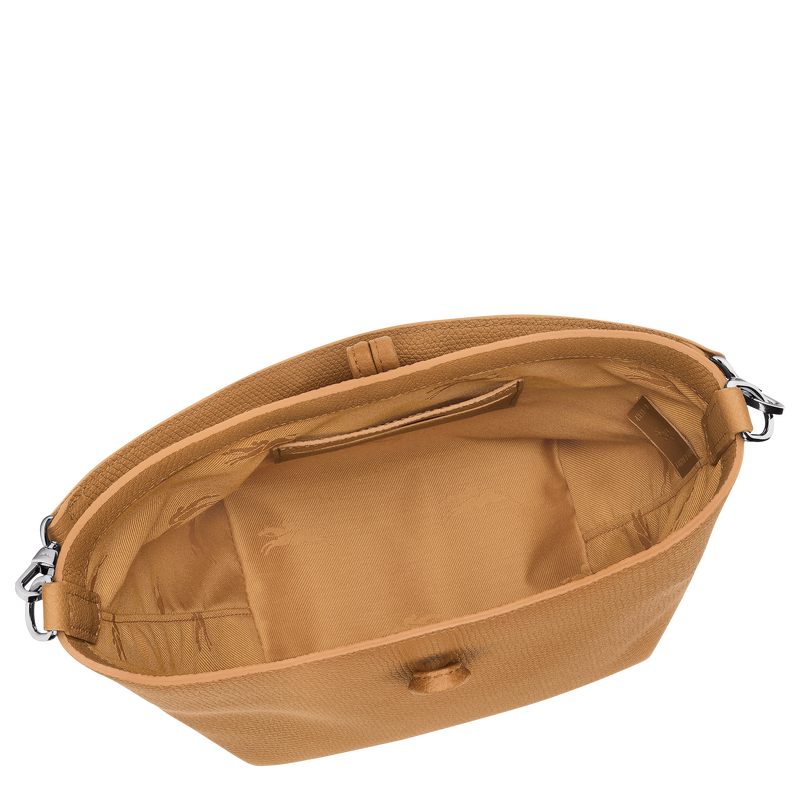 Le Roseau XS Bucket bag , Walnut - Leather  - View 5 of  6