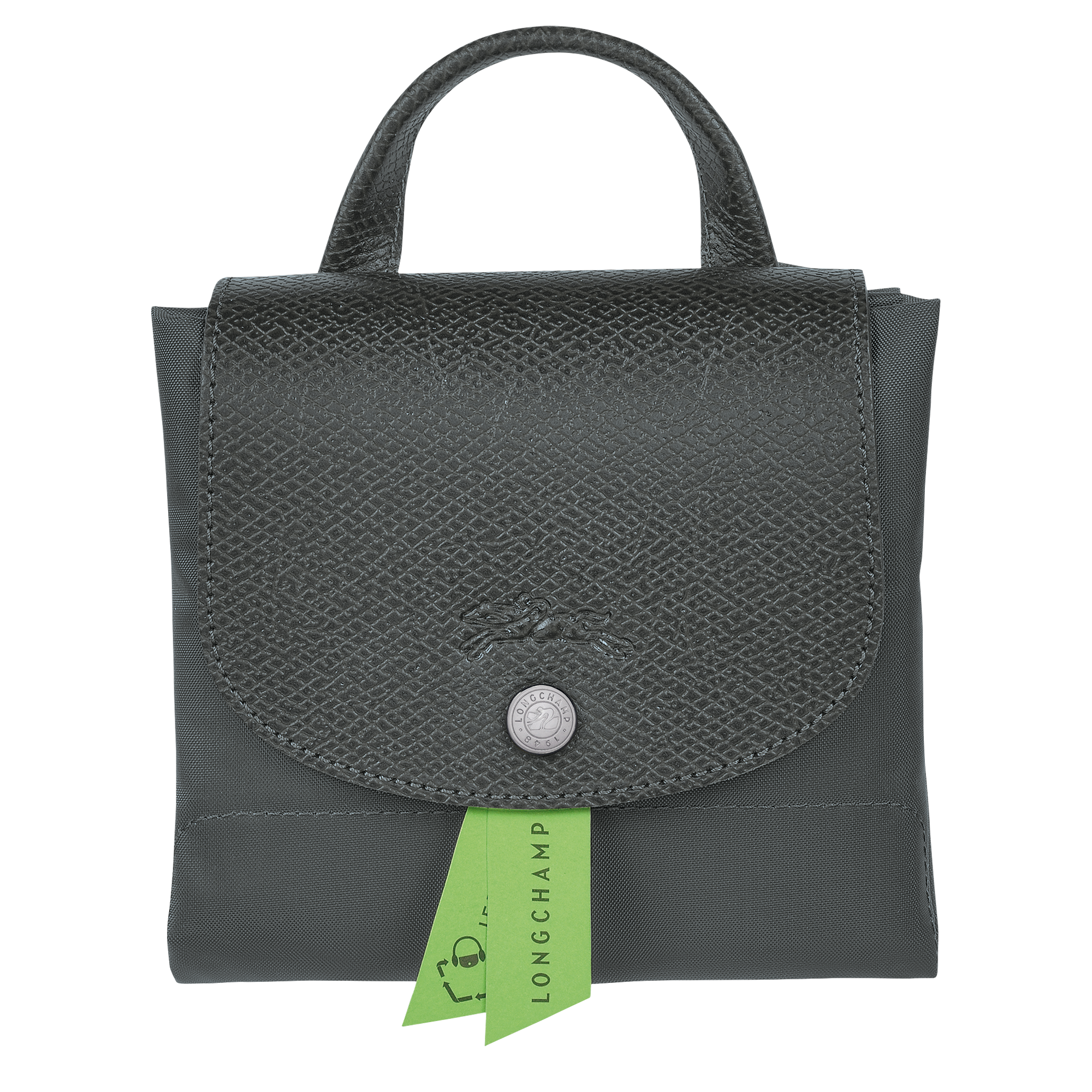 Le Pliage Green Backpack, Graphite