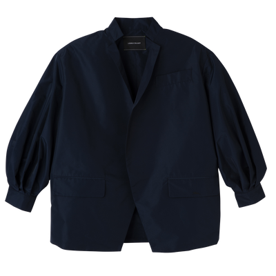 Kimono jacket , Navy - Techno taffeta