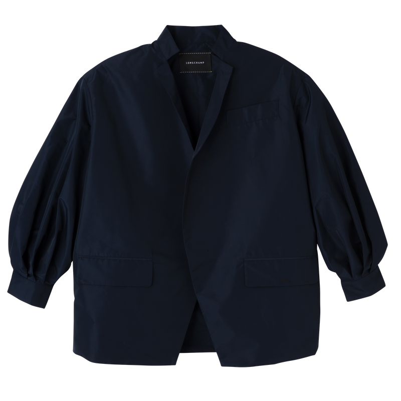 Kimono jacket , Navy - Techno taffeta  - View 1 of  5