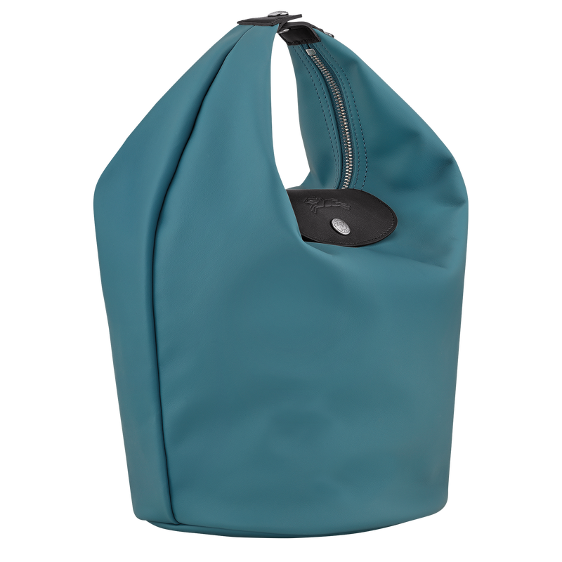 Le Pliage Xtra S Crossbody bag , Lagoon - Leather  - View 3 of  4