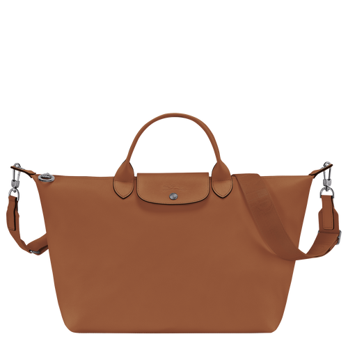 Le Pliage Xtra L Handbag , Cognac - Leather - View 1 of  5