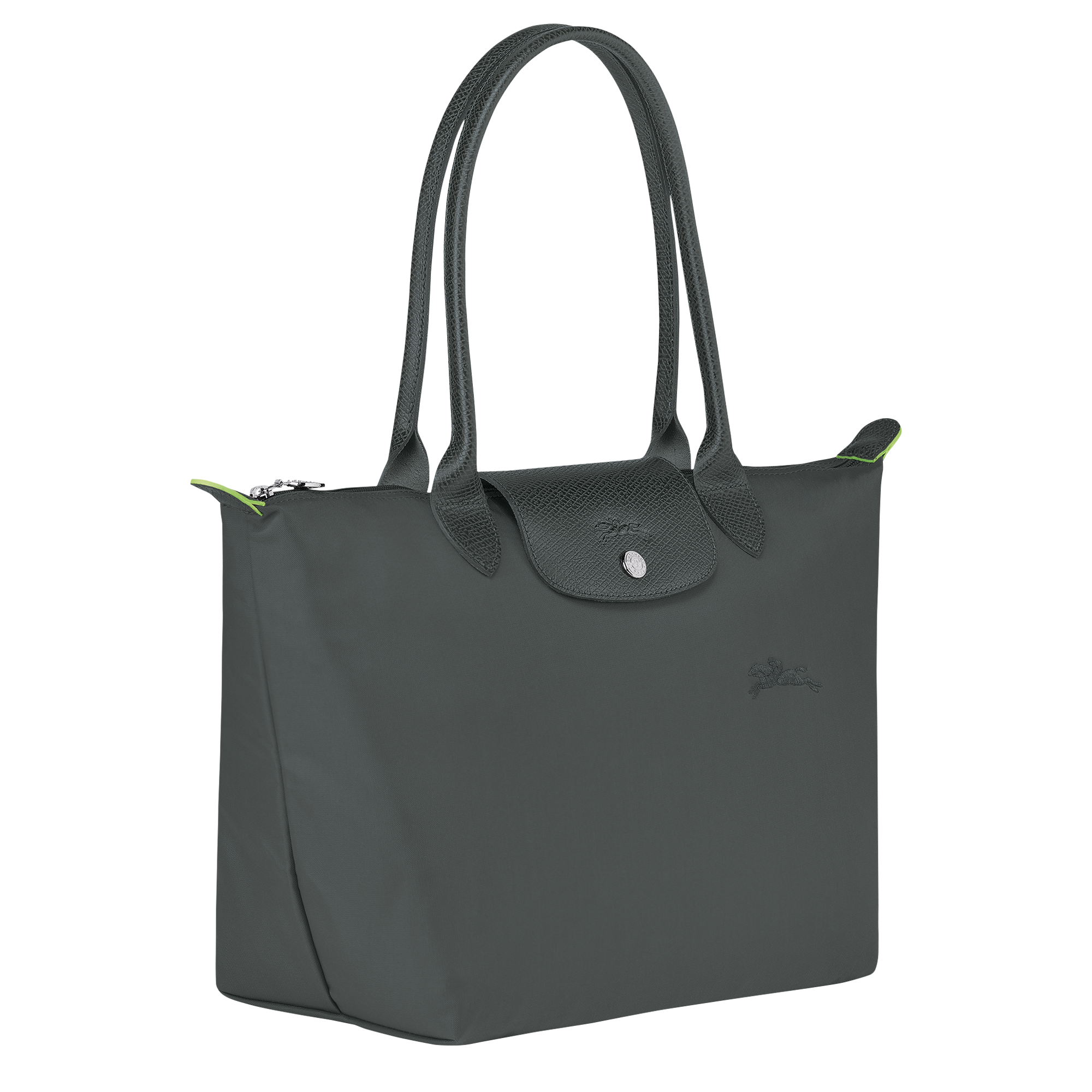 Tote bag M, Graphite - View 3 of 
        6 - zoom in Le Pliage Green Tote bag M, Graphite