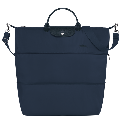 Le Pliage Green Travel bag expandable , Navy - Recycled canvas - View 1 of  5