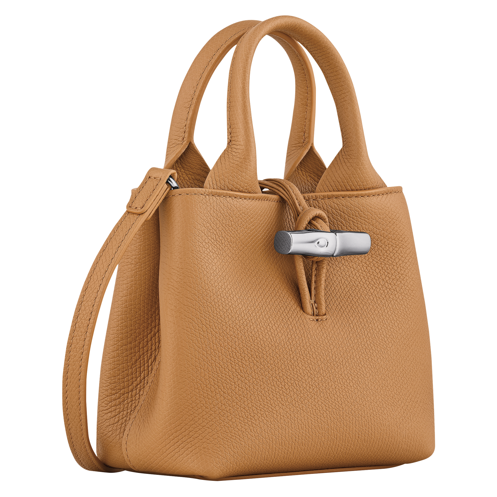 Le Roseau Handbag XS, Walnut