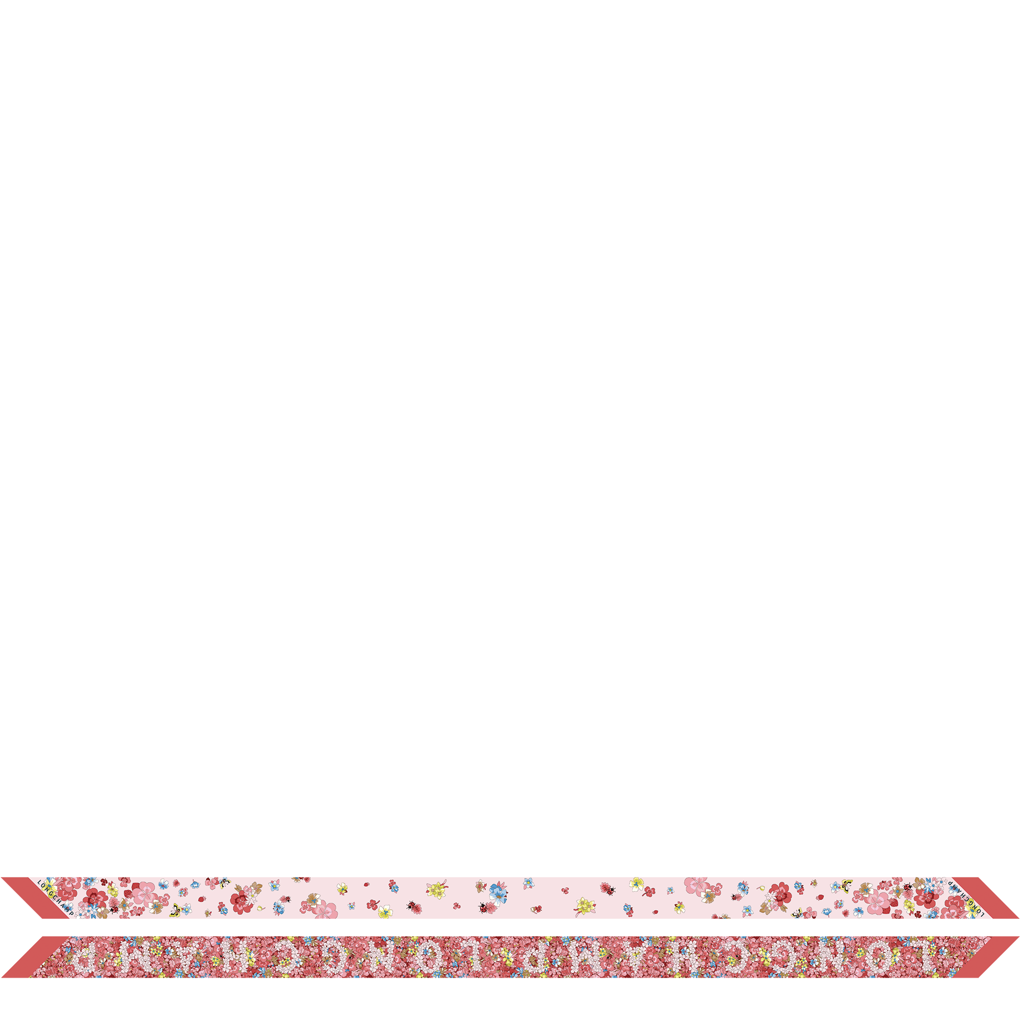 Frise Fleurie Headband, Strawberry