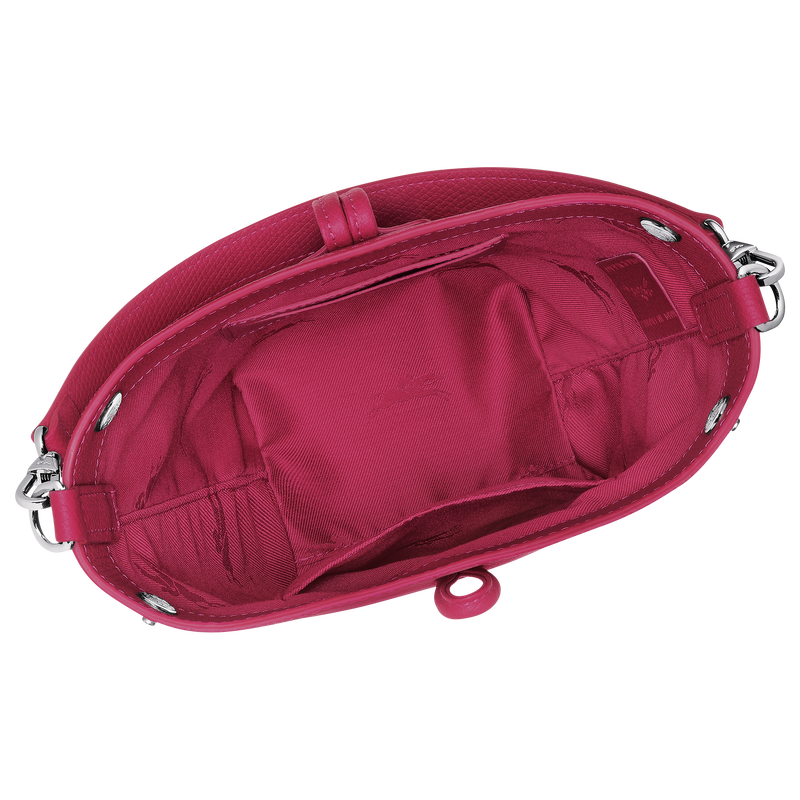 Le Roseau XS Bucket bag , Beetroot - Leather  - View 5 of  6