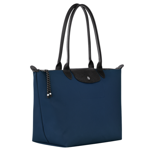 Le Pliage Energy L Tote bag , Navy - Recycled canvas - View 3 of  6