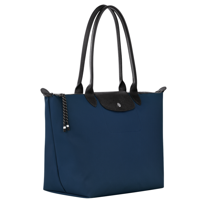 Le Pliage Energy L Tote bag , Navy - Recycled canvas  - View 3 of  6