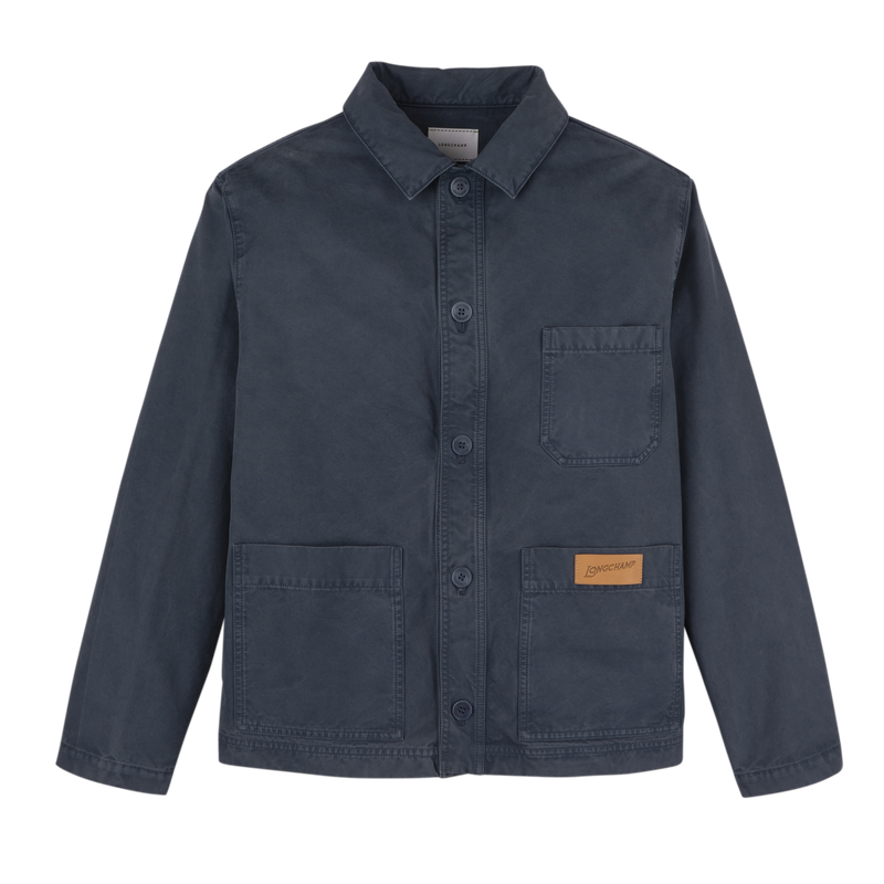 Jacket , Slate - Overdyed cotton  - View 1 of  5