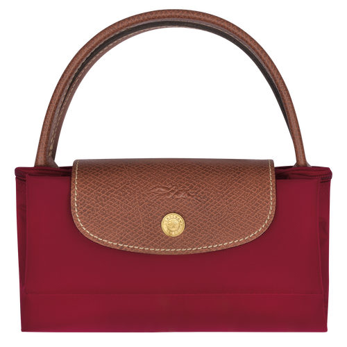 Le Pliage Original S Handbag , Red - Recycled canvas - View 5 of  5
