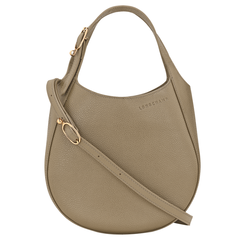Le Foulonn&eacute; S Handbag , Lichen - Leather  - View 5 of  7