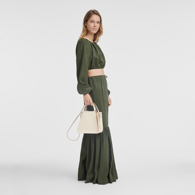 Le Foulonné S Handbag , Paper - Leather